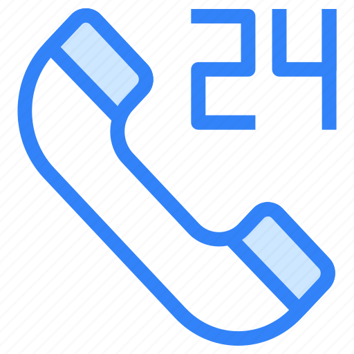 Hotel, room, call, hour, phone, speak icon - Download on Iconfinder