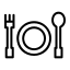 food, restaurant, folk, spoon, fork 