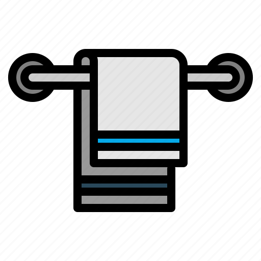 Bathroom, rack, towel icon - Download on Iconfinder