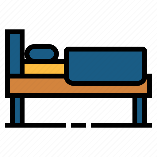 Bed, bedroom, buildings, furniture, rest, sleep icon - Download on Iconfinder