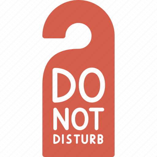 Do not disturb, hotel, service, sign icon - Download on Iconfinder