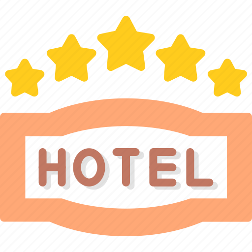 Five, hotel, service, star icon - Download on Iconfinder