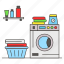 laundry, washing machine, clothes, hotel, commercial, powder, surf 