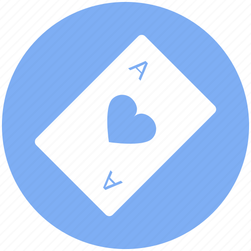 Ace of heart, card game, casino, gambling, heart card, poker card icon - Download on Iconfinder