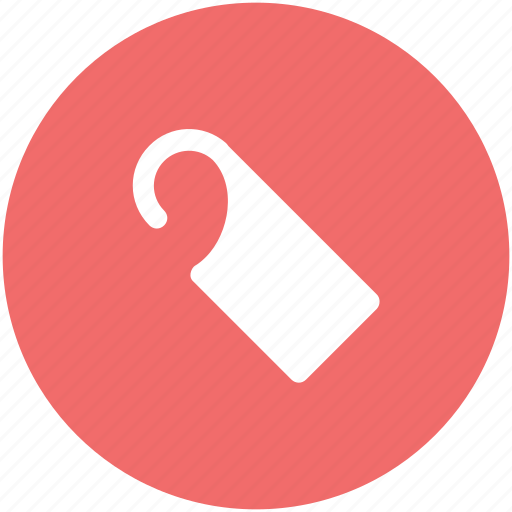 Door hanger, door label, hanger knob, privacy icon - Download on Iconfinder