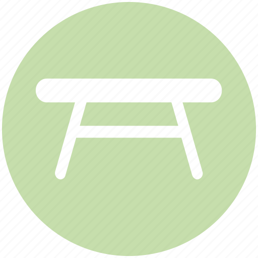 Beach table, desk, dining desk, dining table, hotel table, table icon - Download on Iconfinder
