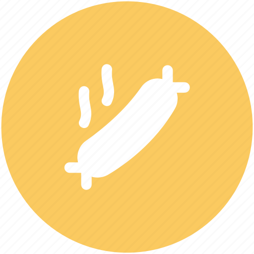 Bratwurst, hot bratwurst, hot dog, meat, sausage, wiener icon - Download on Iconfinder