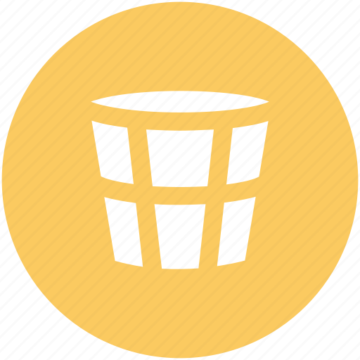 Garbage can, litter bin, paper bucket, rubbish bin, trash bin, trash can icon - Download on Iconfinder
