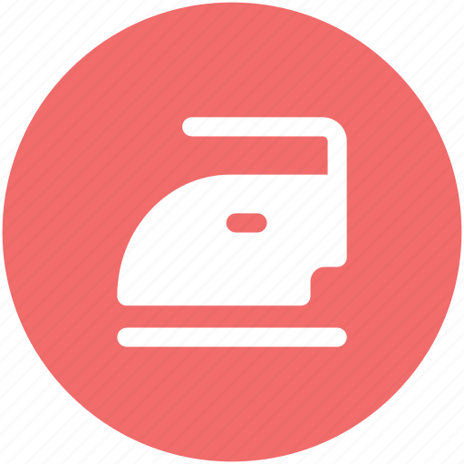 Electric iron, fabric label, iron, iron tool, laundry icon - Download on Iconfinder