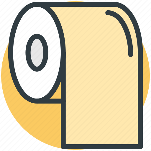 Bathroom, cleaning paper, paper roll, tissue paper, tissue roll, toilet paper icon - Download on Iconfinder