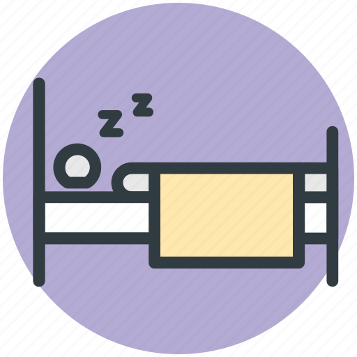 Bed, bedroom, relaxing, sleeping, taking rest icon - Download on Iconfinder
