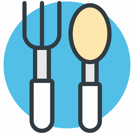 Flatware, fork, silverware, spoon, utensil icon - Download on Iconfinder