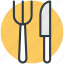 flatware, fork, knife, silverware, utensil 