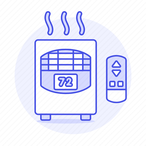 Amenities, appliance, heater, holiday, home, hotel, rental icon - Download on Iconfinder