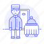 bellboy, check, dining, domed, food, hotel, in, man, room, service, spa, tray, trip 