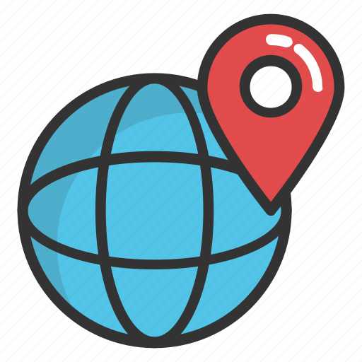 Global navigation, global positioning system, globe and pointer, gps, gps navigation icon - Download on Iconfinder