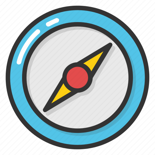 Compass, directional, explore, geography, gps, navigation icon - Download on Iconfinder