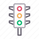 light, road, sign, symbol, traffic
