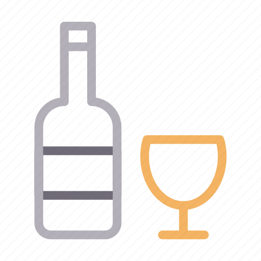 Alcohol, bottle, glass, juice, wine icon - Download on Iconfinder