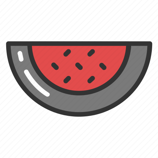 Fruit, juicy fruit, organic food, watermelon, watermelon slice icon - Download on Iconfinder