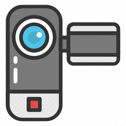 Camcorder, camera, digital cam, handycam, video camera icon - Download on Iconfinder