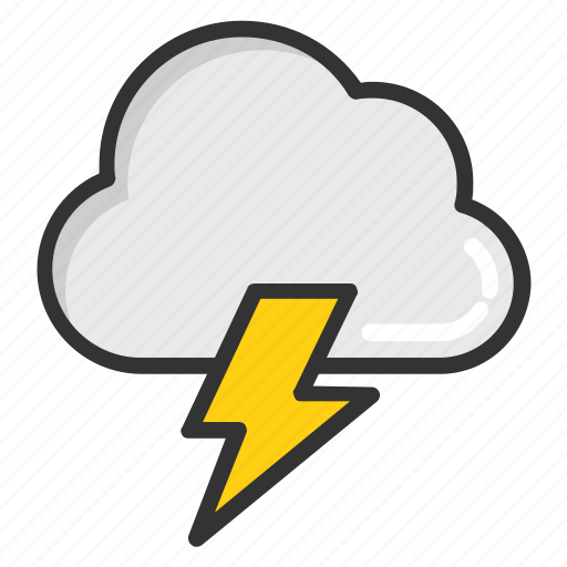 Atmosphere, cloud lightning, power bolt, storm cloud, thunderstorm icon - Download on Iconfinder