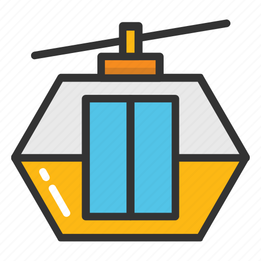 Cable-car, chairlift, dubrovnik cable car, ropeway, ski lift icon - Download on Iconfinder
