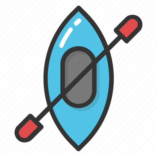 Boat, canoe, gondola, kayak, narrow watercraft icon - Download on Iconfinder