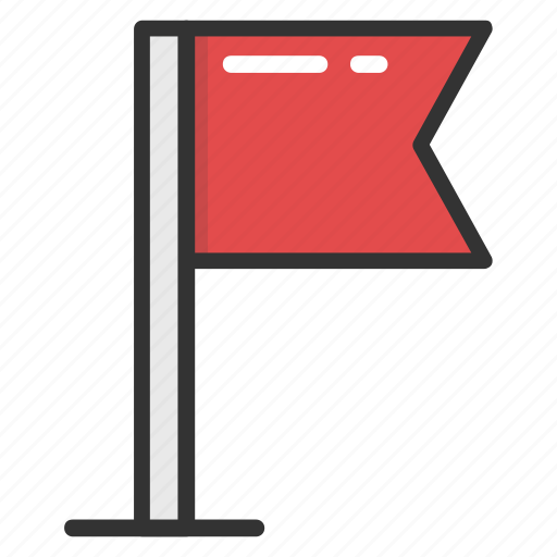 Destination flag, ensign, flag, location flag, sports flag icon - Download on Iconfinder