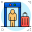 entrance, scanner, security, checking, door, checkpoint, metal, detecting, gate 