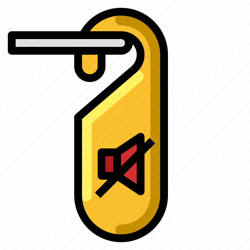 Door, hanger, hotel, tag icon - Download on Iconfinder