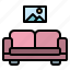 hotel, couch, furniture, interior, living, home 