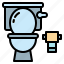 hotel, toilet, bathroom, plunger, wc, flush 