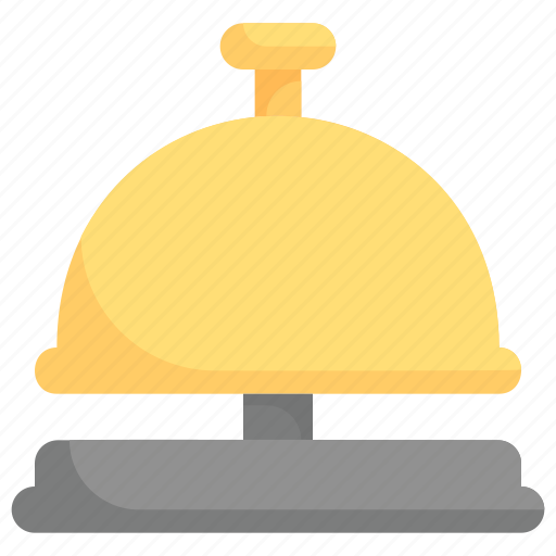 Bell, holiday, hotel, reception, resort, traveling, vacation icon - Download on Iconfinder
