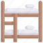 bunk bed, dormitory room, holiday, hotel, resort, traveling, vacation 