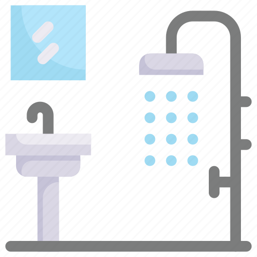 Bathroom, holiday, hotel, resort, shower, traveling, vacation icon - Download on Iconfinder