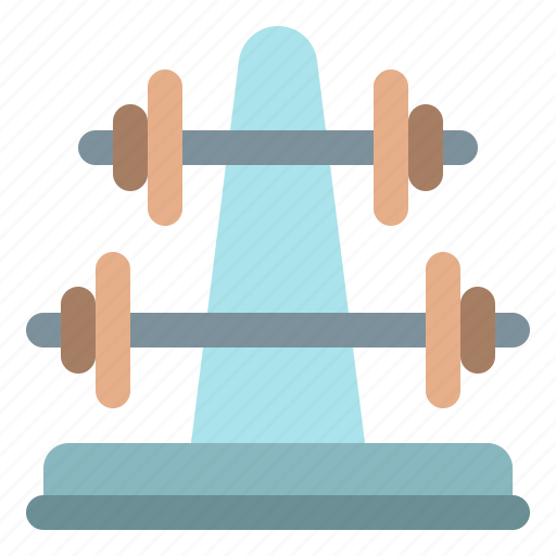 Hotel, gym, center, club, fitness, dumbbell icon - Download on Iconfinder