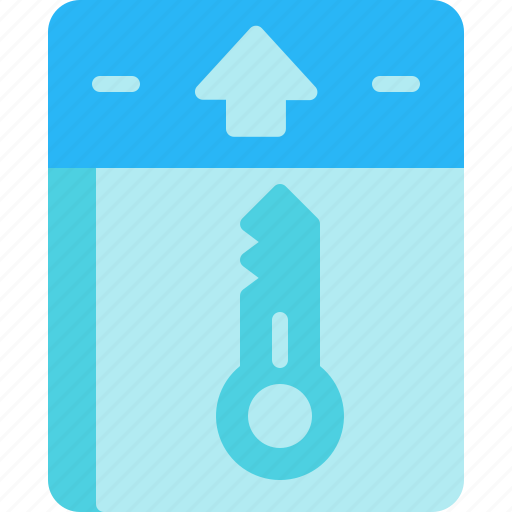 Hotel, key, room, tour, trip, vacation icon - Download on Iconfinder