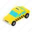 automobile, car, isometric, service, taxi, transport, vehicle 
