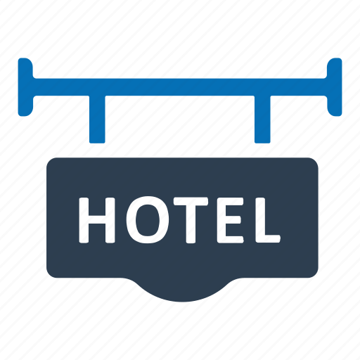 Accommodation, hotel, signboard icon - Download on Iconfinder