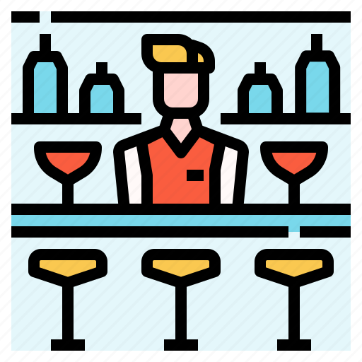 Bar, drinks, hotel, lounge, service icon - Download on Iconfinder