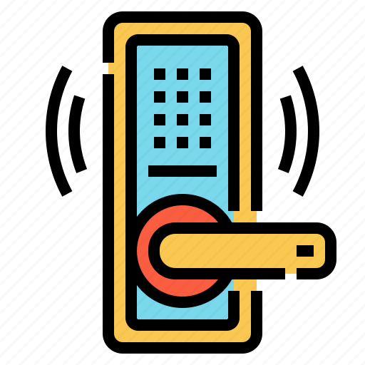 Door, hostel, hotel, key, motel, room icon - Download on Iconfinder