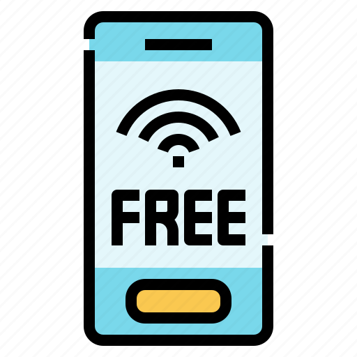 Free, internet, mobile, phone, service, wifi icon - Download on Iconfinder