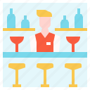 bar, drinks, hotel, lounge, service