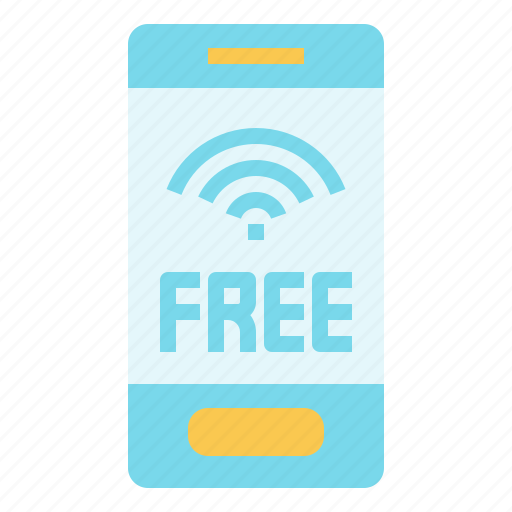 Free, internet, mobile, phone, service, wifi icon - Download on Iconfinder