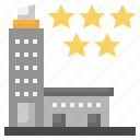 five, stars, hotel, vacations, urban, buildings