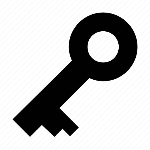 Door key, key, lock key, room key, security icon - Download on Iconfinder