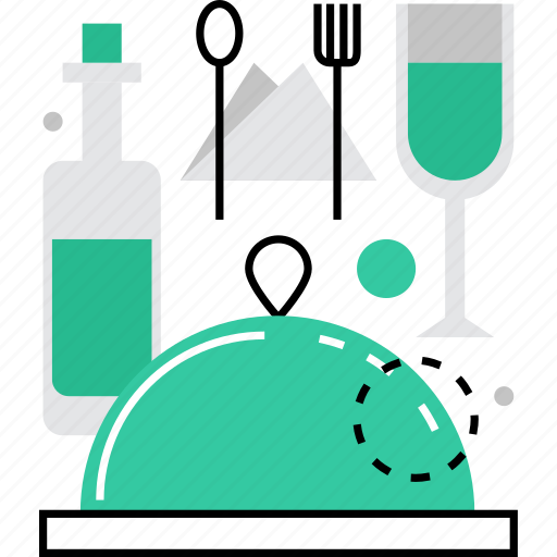 Alochol, bar, dinner, drinks, food, meal, restaurant icon - Download on Iconfinder