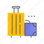 lugguage, baggage, suitcase, travel 