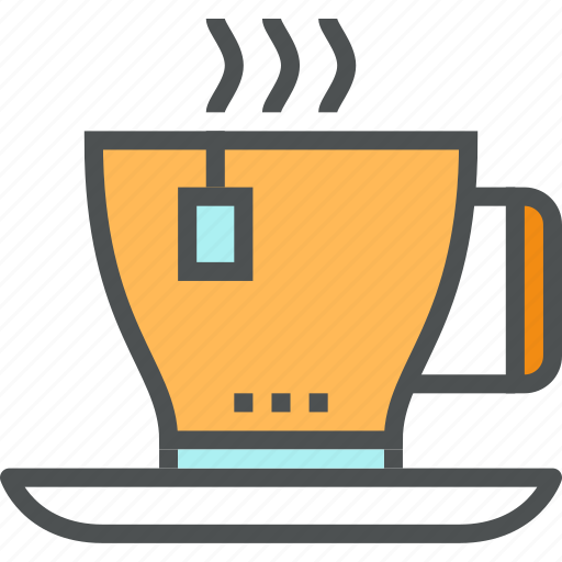 Bag, beverage, cup, drink, hot, mug, service icon - Download on Iconfinder